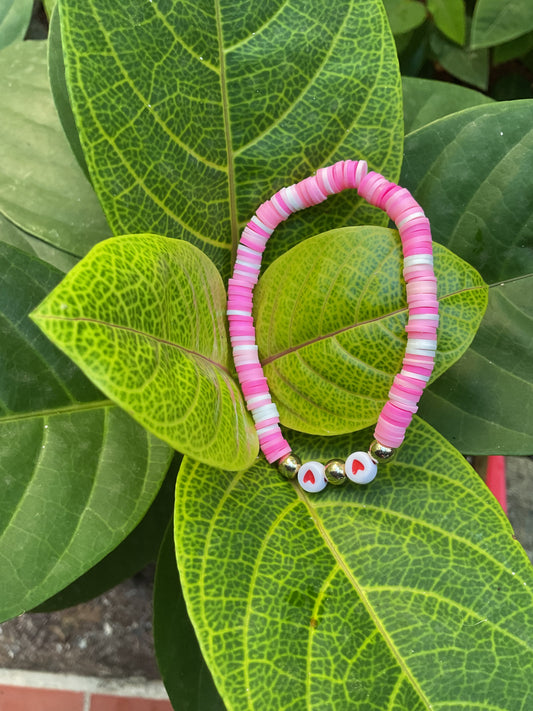 Pink hearts (large)